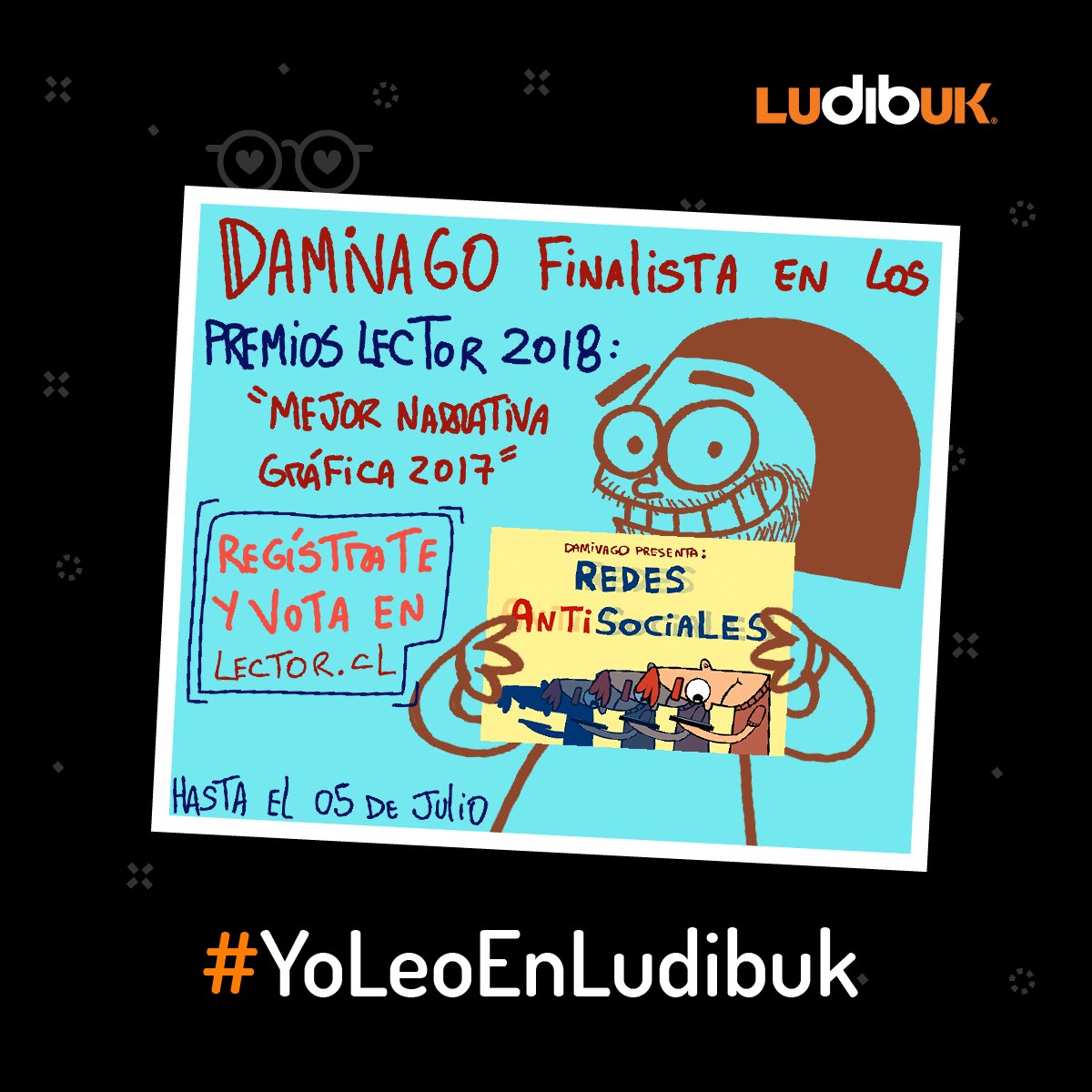 Ludibuk's tweet photo. Hoy nos levantamos con ganas de dibujar y por eso nos trajimos a Damivago al Chilean Eagles College La Cisterna para disfrutar de un Taller de Cómics de la mano de este gran autor y humorista gráfico nacional #comics #YoLeoEnLudibuk https://t.co/2nGksWMBto