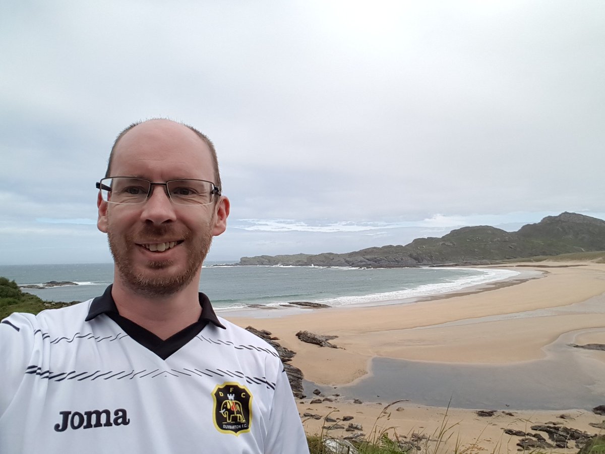 @Dumbartonfc Is #SonsOnTour still a thing? If it is, here's me at Kiloran bay beach on the Isle of Colonsay.