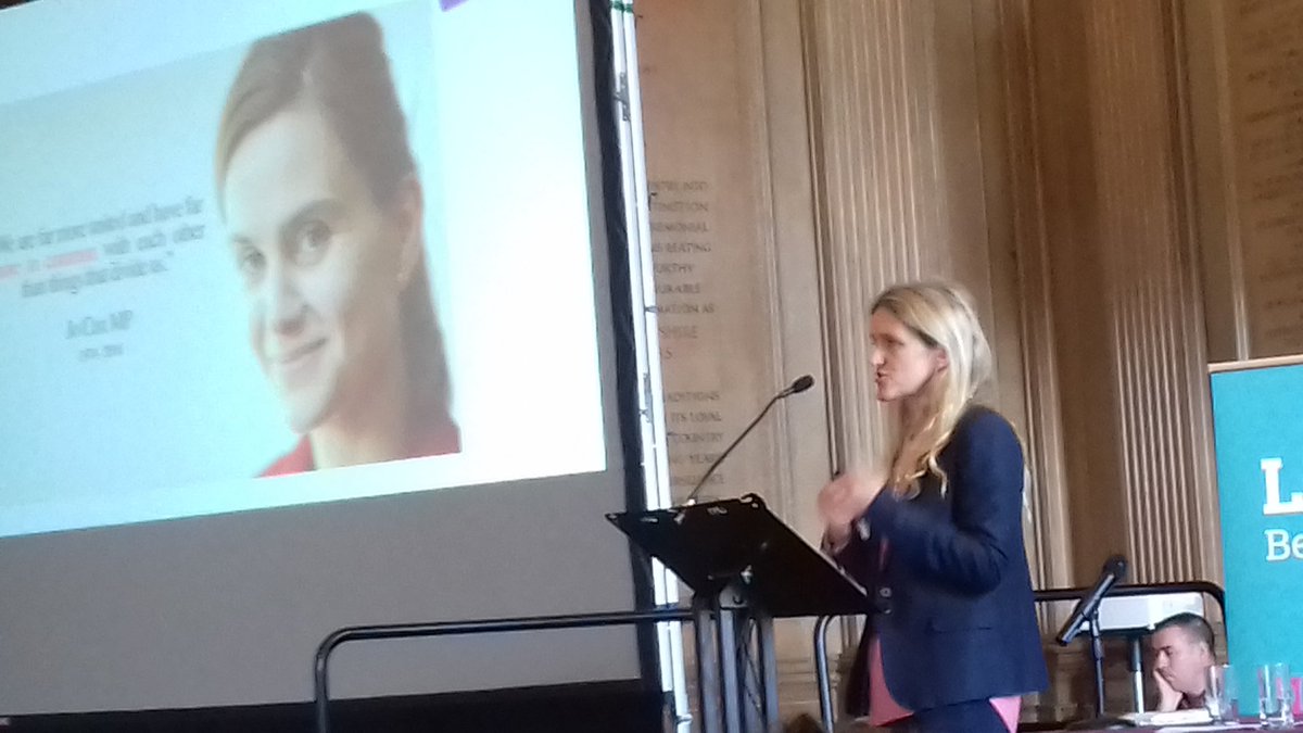 Kim @moreincommonB_S talking about her work in the community #Inspirational ❤ #GalvanisingLeeds #LeedsNoPlaceForHate