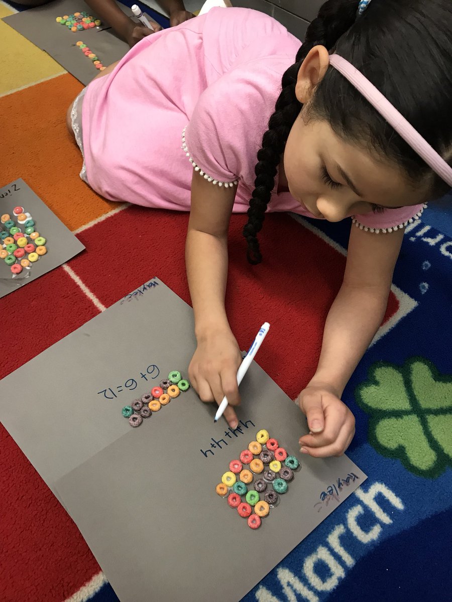 Shillwalnut's tweet photo. Arrays make counting quick.  Just add up the rows or columns.  #GeorgiaMath https://t.co/02sChPn20H