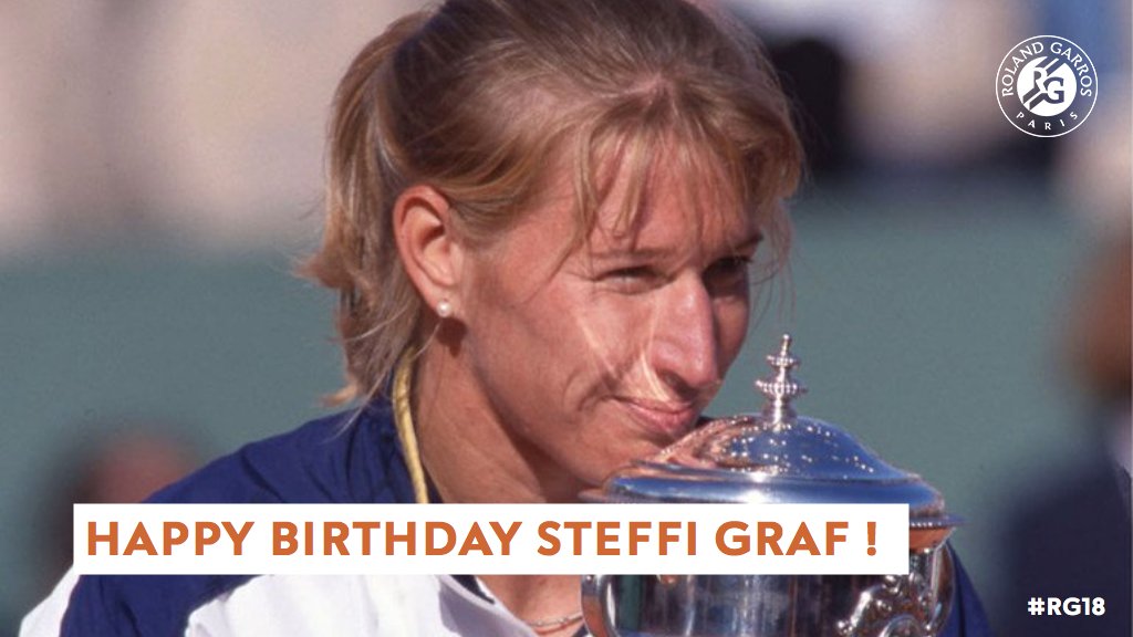 Roland Garros Happy Birthday To Our 6 Times Champion Steffi Graf Elle A Gagne 6 Fois Roland Garros Joyeux Anniversaire Steffi Graf T Co Jopg1htiu2 Roland Garros Happy Birthday To Our 6 Times Champion Steffi Graf Elle A Gagne 6 Fois Roland Garros Joyeux Anniversaire Steffi Graf T Co Jopg1htiu2
