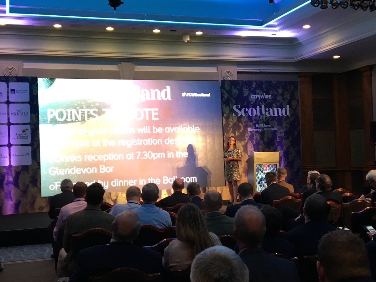 AlexFosterCWM's tweet photo. Afternoon workshop sessions underway, after Chris Skinner gave us a lowdown on the evolution of Fintech. And @CitywireWealth very own @EMahmoudCW superbly chairing the afternoon! #youaremyidol #onedaywhenIgrowupIwanttobeEleanorMahmoud #CWScotland https://t.co/YjMBtzyZim