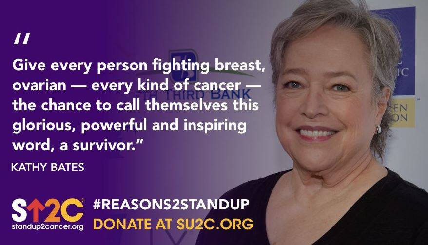 100VoicesofHope's tweet photo. #tbt #Reason2StandUp #ovarian #cancer #awareness #Hope #KathyBates https://t.co/xid0sHMcFK