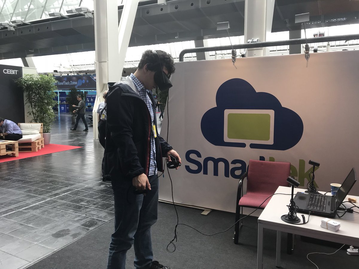 SmarttekBiliim's tweet photo. @cebit @SmarttekBiliim @SmarttekBiliim The Show goes on https://t.co/Nnao0BmOVU