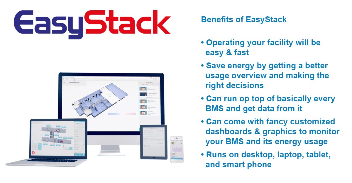 Want to #save on #energy and cut your building costs? Get it done with EasyStack! Contact us for more info or check out: bit.ly/2l9w4mb #BEMS #energyefficiency