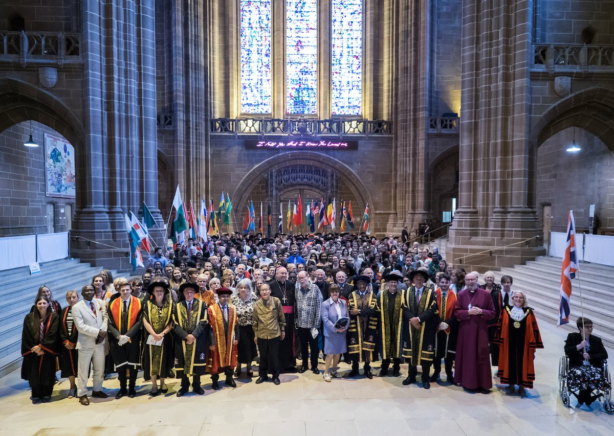 Thank you to <a href="/LivCathedral/">Liverpool Cathedral</a> <a href="/LivCathEvents/">Events Team</a> for hosting the Big Hope 2 Opening Ceremony yesterday. Our delegates were suitably impressed with the setting.