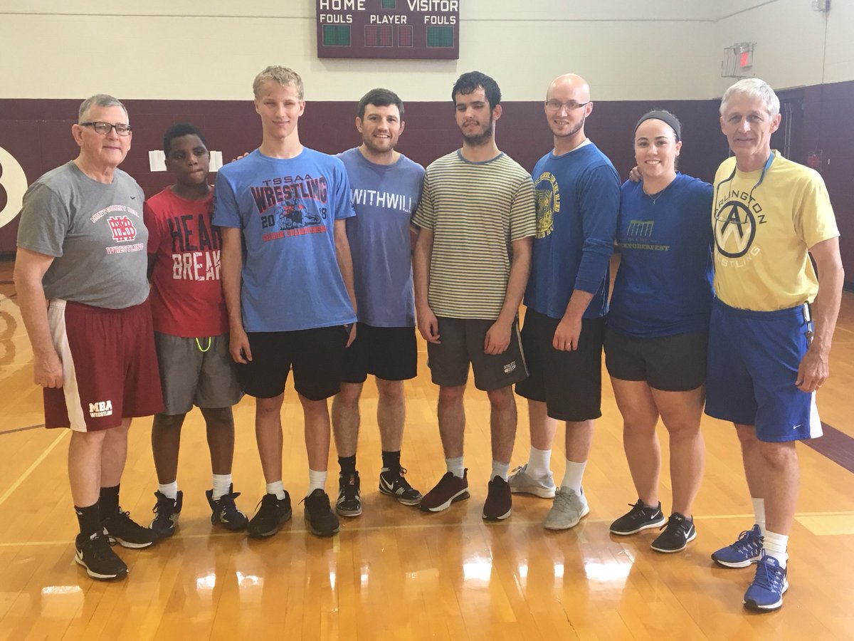 TSB_Wrestling's tweet photo. Anthony, Avery and Lee attended the Southern Champions Wrestling Camp this week. The boys learned new techniques and were able to wrestle some strong competition! Thank you @MontgomeryBell for hosting a great camp! https://t.co/Qy7llkekbW