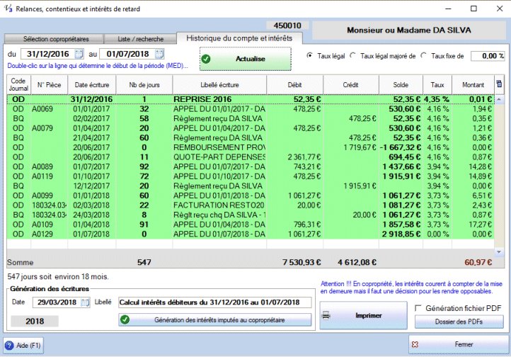 valcompta's tweet photo. Allez, ça suffit les débiteurs en #copropriété !!! A compter de la mise en demeure par RAR, le #syndic peut réclamer des intérêts de retard, au profit du #syndicat !!!
Avec #Valcompta, calculez et générez l'écriture en deux clics ! 🤑💰 https://t.co/bF867BWoe0