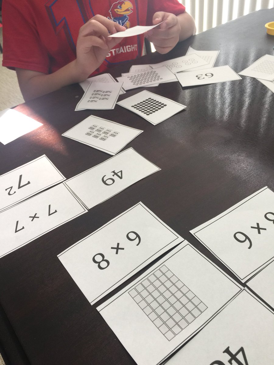 MrsDugganSPE's tweet photo. Working on number sense with @joboaler activities! Great way to spend our summer time together. #gettingreadyfor5thgrade https://t.co/7mz7Urg1gv