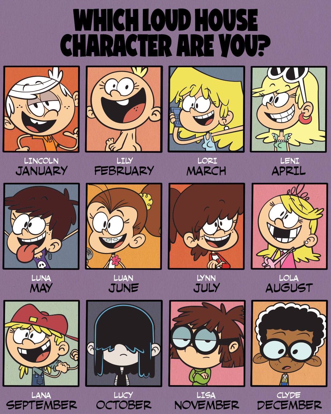 The Fanpage of The Loud House on X: I'm Lincoln!!! Which Loud are you, Loud  Crowd???  / X