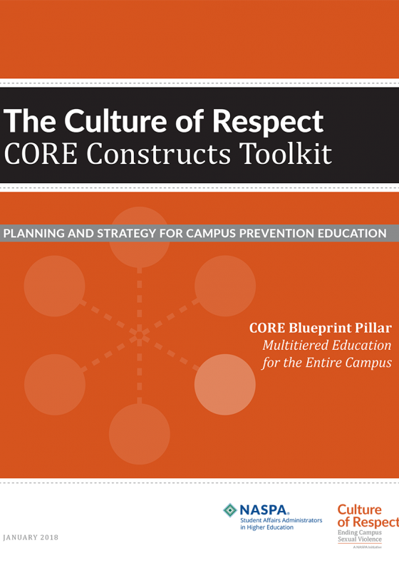 CofRespect's tweet photo. Your #campus is unique. And so is your approach to ending #sexualviolence. #COREConstructs = tools, templates &amp; checklists, adaptable to your #college or #university. Available now in @NASPAtweets Bookstore: https://t.co/pIxfMyy5it #SAPro #SAChat #TitleIX #CultureofRespect https://t.co/T4922btAxl