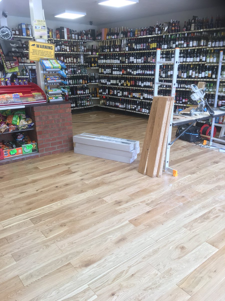 New Flooring going down in The Corkscrew 😍😍