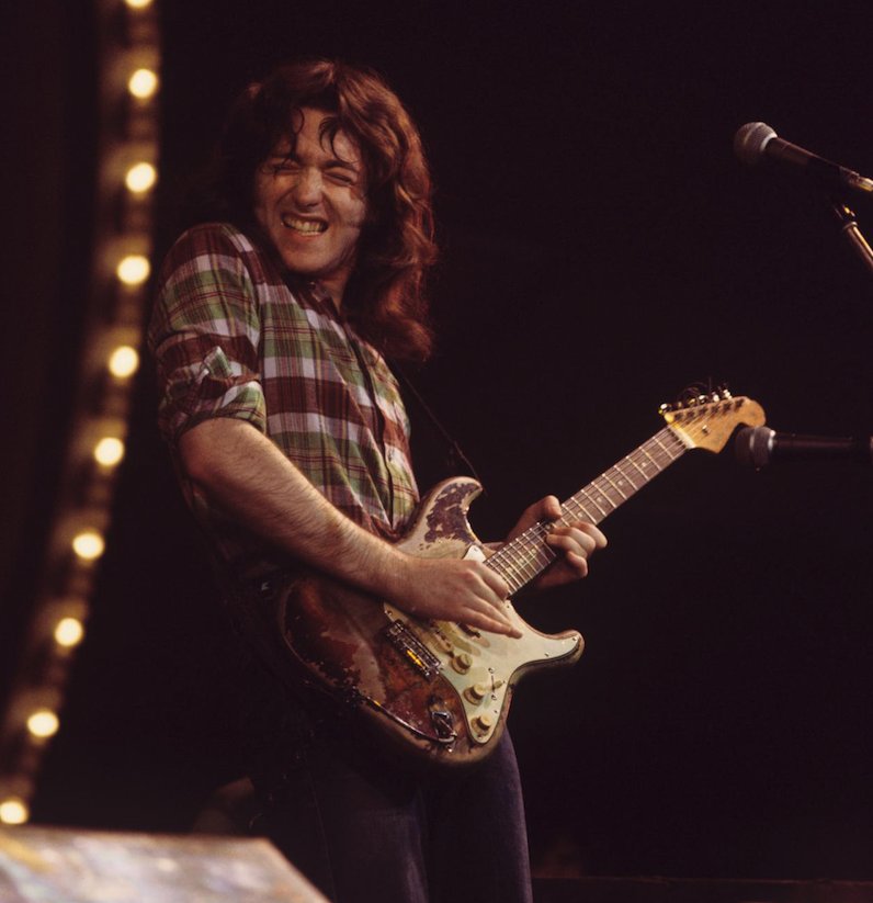 Fender's tweet image. Remembering @rorygallagher (March 2, 1948 - June 14, 1995).
