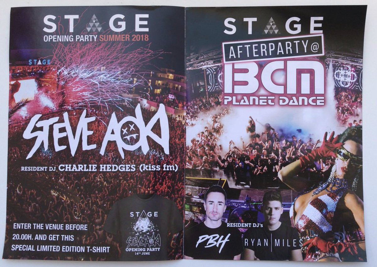 pbhandjack's tweet photo. Who’s ready for tonight?? !! ☀️ @steveaoki at ST▲GE @BHMallorca and me & my bro @ryanmilesdj @bcmmallorca for the AFTERPARTY! So ready for tonight > new Music new summer let’s go! #steveaoki #bhmallorca #bcm #magaluf #dimmak #bringthehouse #onalevel https://t.co/uO9hOdGVEG