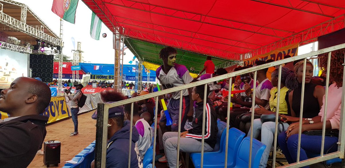 CCBAinKenya's tweet photo. Pomp and colour at the live screening of the #Worldcup2018 at KICC. Are you here? Share all photos below and there might be something good for you. #KutanaKICC #WorldCupAtKICC #CCBAinKenya https://t.co/8YzJcwhgSZ