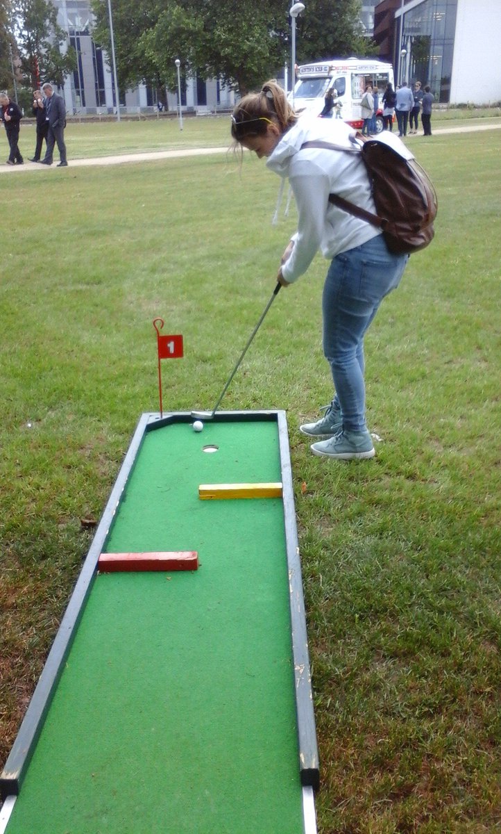 NicMorgz's tweet photo. @SalfordUni At the Salford University day. Having some popcorn, cotton candy, ice cream and burrito. Played a bit of crazy golf with the Techs (and won) @amylouisehall88 @MagicMooMo #golfpro #unifun https://t.co/tJb8rb5sKt