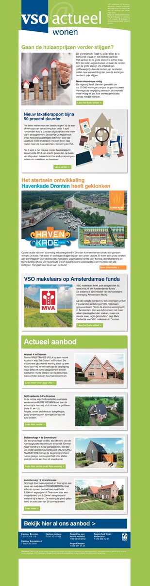 VSO @ctueel juni is uit!! Wilt u deze mail ook ontvangen; stuur een mail naar info@vsomakelaars.nl of kijk op vsomakelaars.nl