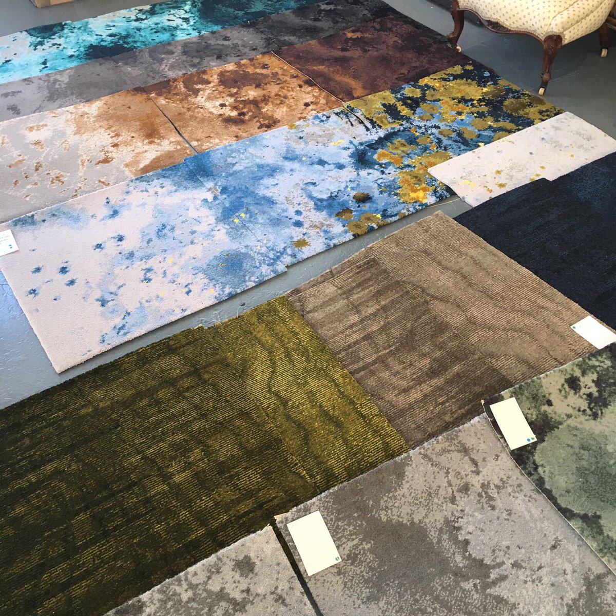 TBeasties's tweet photo. #TBT to when we had a studio full of carpet samples from our Craigend Collection with @BrintonsCarpets
#tbforbrintons #craigendcollection #carpets #design #colour #pattern #surfaces #textures #wool #nature #naturalworld #interiors #interiordesign #brintons #timorousbeasties https://t.co/96IEjeISgM