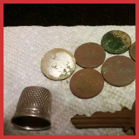 KellycoDetector's tweet photo. The Treasure Find of the Week is here! A big shout out to Instagram follower, William. He went out to a golf course that was built in the 30's to find these targets. https://t.co/HUXrMBnISg #coins #relics #KellycoTreasure #kellyco #MetalDetector #Whites #MXSport https://t.co/zncoECeLH3