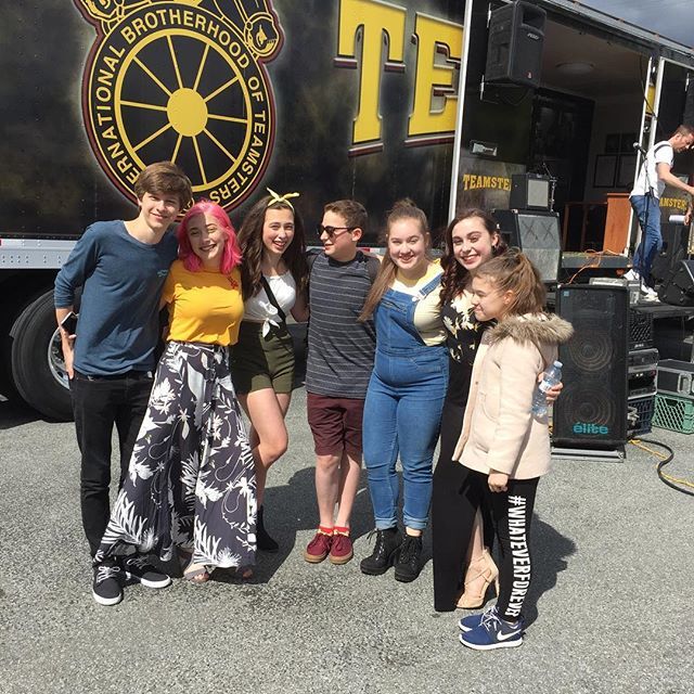 SappertonFest's tweet photo. Memories of 2018 Sapperton Day when the @thegooddoctorabc @grahamverchere dropped by to support @affinity_4 #sappertonday #newwest https://t.co/pXNA7IFQYe https://t.co/89LNhy5J6z