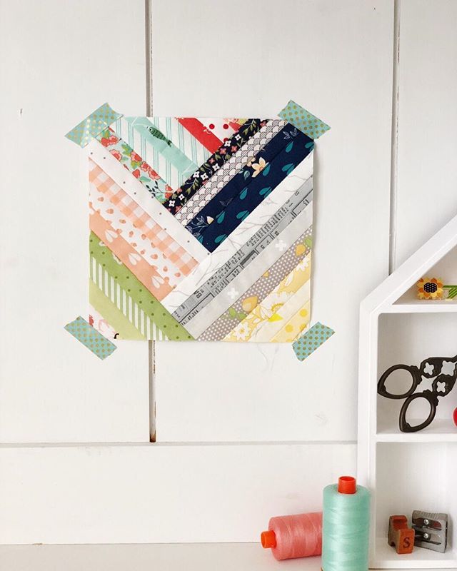evabmakery's tweet photo. So excited to share the first block of the new Splendid Sampler book! Join in with 80 designers to make these little 6” blocks. This is my version of “Quilt Market” by @alexveronelli You can read about my fabric choices on my blog.
#thesplendidsampler
… https://t.co/vS6acDYrV7 https://t.co/PbV9FnZUjz