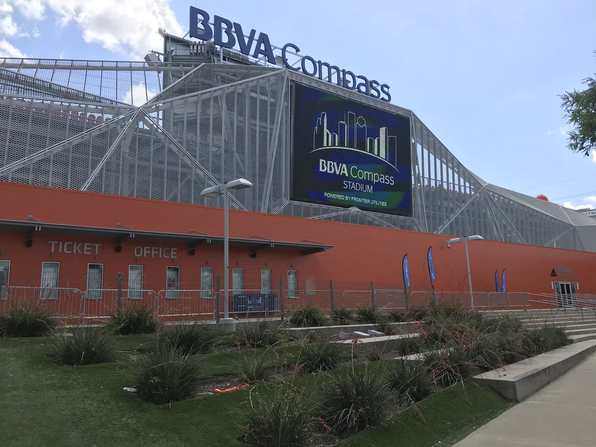 SmartWheelApp's tweet photo. Happy opening day of the #WorldCup! We hope everybody in #Houston enjoys this special month. And it’s never too early to get excited for the @GoldCup to come to @BBVACompassStdm and @NRGPark next year! https://t.co/P4wYG12iKo
