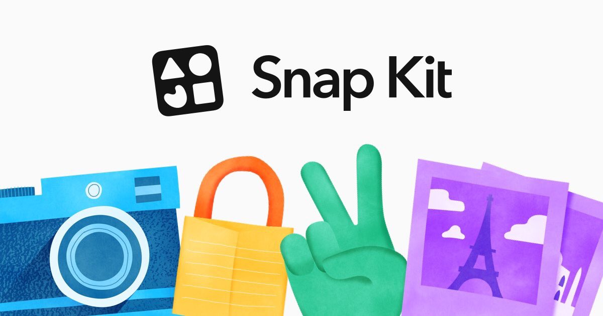 Super excited to have helped design and launch Snap Kit, the new developer platform from Snapchat. Shoutout to my Studiohouse.nyc partners <a href="/cesart/">CESAЯT</a> &amp; <a href="/davejohannes/">dave 🌈🎵</a> for all their amazing work! Check it out here: kit.snapchat.com