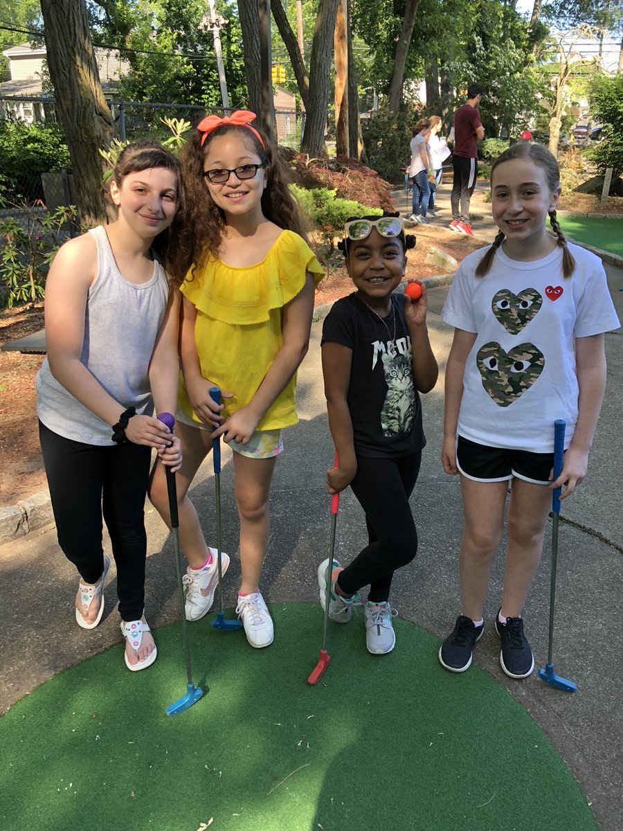 Had such a fun time mini golfing today at McGolf!