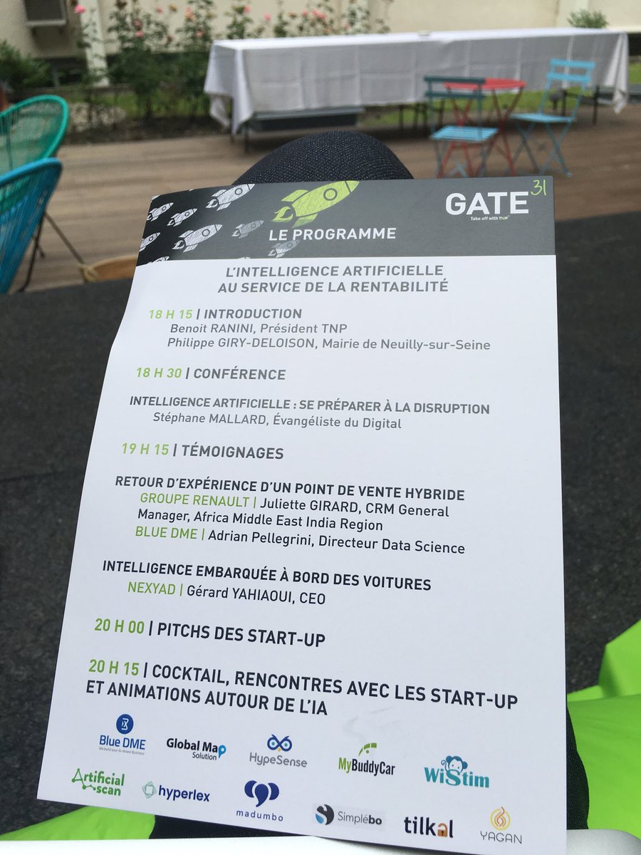 LaurentTDB's tweet photo. En direct de @TNPconsultants pour l’inauguration de leur #incubateur #Gate31 avec @Simplebo_Team ! A suivre : pitch de notre CEO @Alex_Bonetti & conf sur l’#IA de @StephaneMallard ! Cc @Hype_Sense @MyWiStim @Hyperlex_ @MadumboTech @tilkaltech #startups #digital https://t.co/KPVSpeo9W0