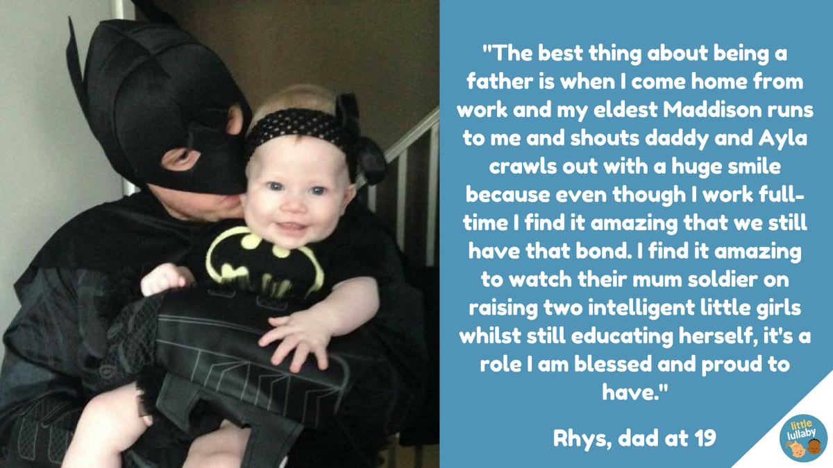 littlelullabyuk's tweet photo. This weekend is #FathersDay! So we asked #youngdads what the best thing about being a dad is for them (we're not crying!) https://t.co/276POQFidx