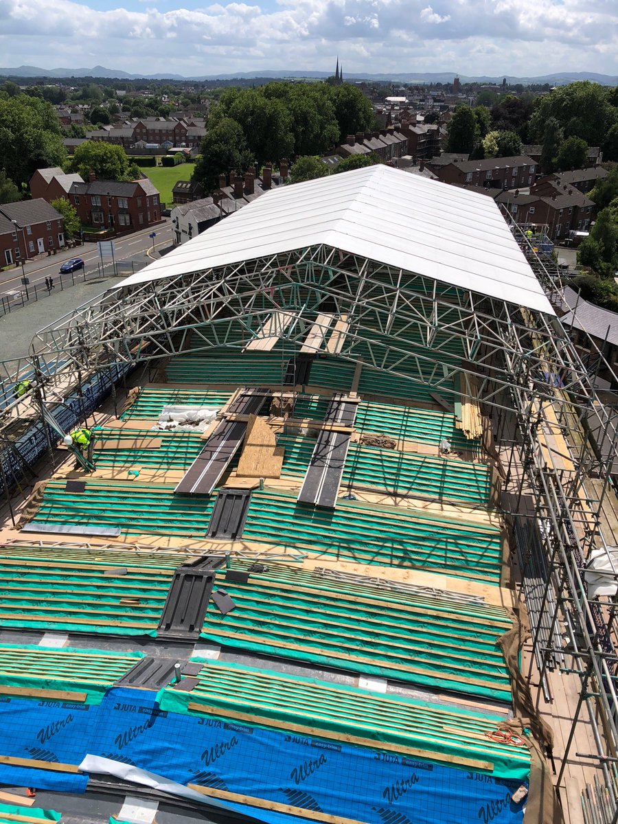 ccreweread's tweet image. Where has the scaffolding gone?! Incredible to see the progress on site ⁦@flax_maltings⁩ today thanks to such hard work by ⁦⁦@CroftBC⁩⁩ - such an exciting and important project #mills