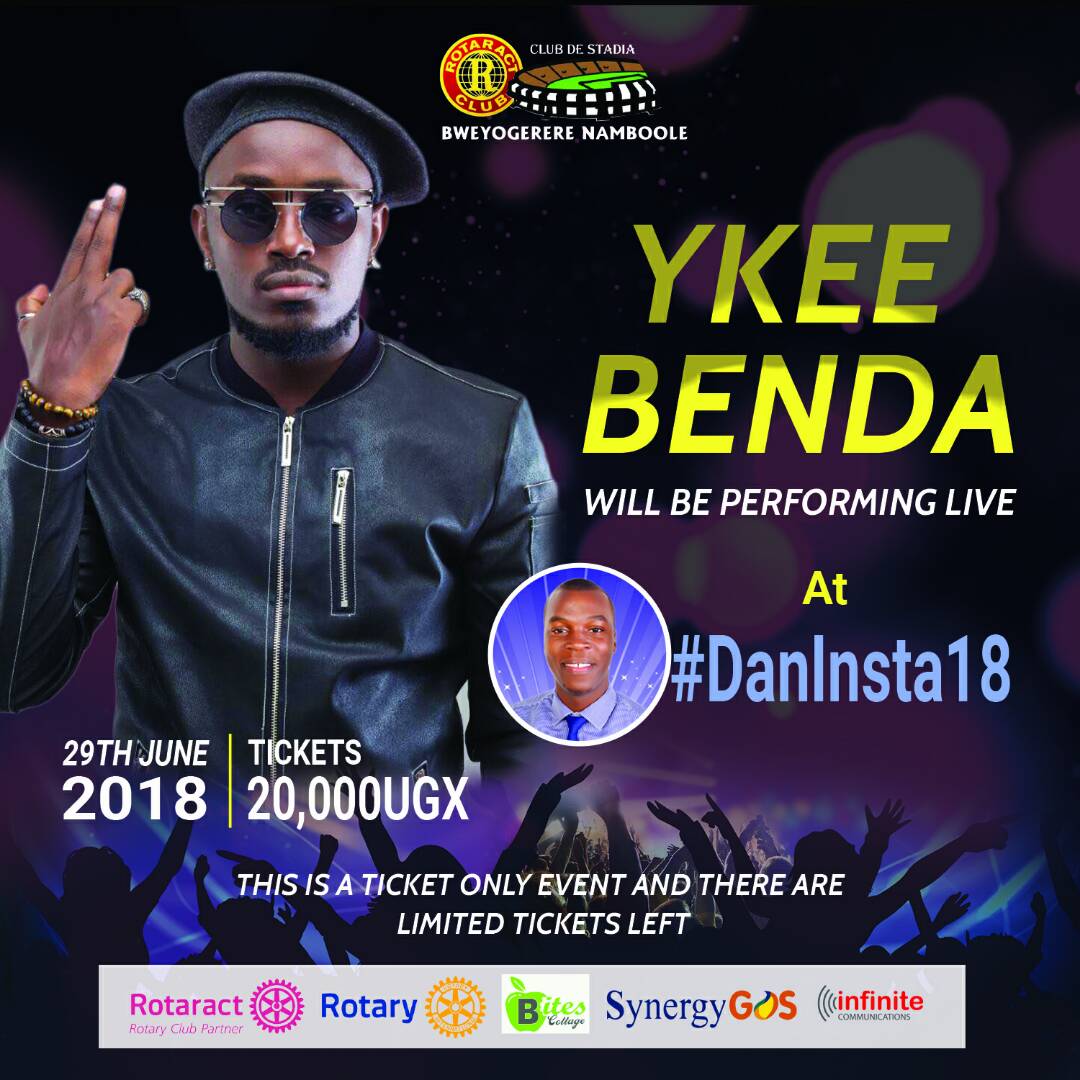 CERTIFIED BENZ CONNOISSEUR (@nelsonssenyange) on Twitter photo #ICanConfirm that <a href="/YkeeBenda/">YKEE BENDA</a> will be performing live at #DanInsta18, grab your ticket now as limited tickets are left. #ICanConfirm that <a href="/YkeeBenda/">YKEE BENDA</a> will be performing live at #DanInsta18, grab your ticket now as limited tickets are left.
