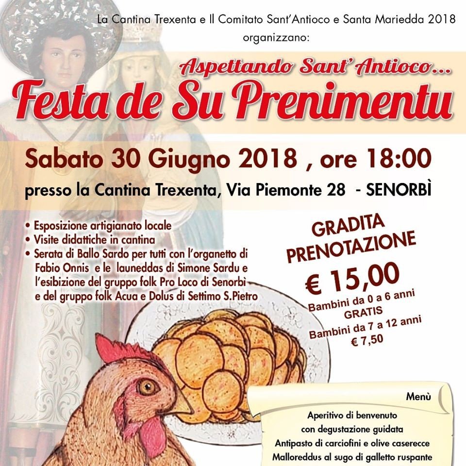 FoodMoodMag's tweet photo. #Sardegna - A #Senorbì (SU) rivive l’antica arte #culinaria de “su prenimentu”
Un'originale #sagra paesana. Piatto forte la gallina ripiena, vini della Cantina #Trecenta. Di @alexethno per #FoodMoodMag! https://t.co/i2wDOOtmx1 https://t.co/0BWpdVbvVE
