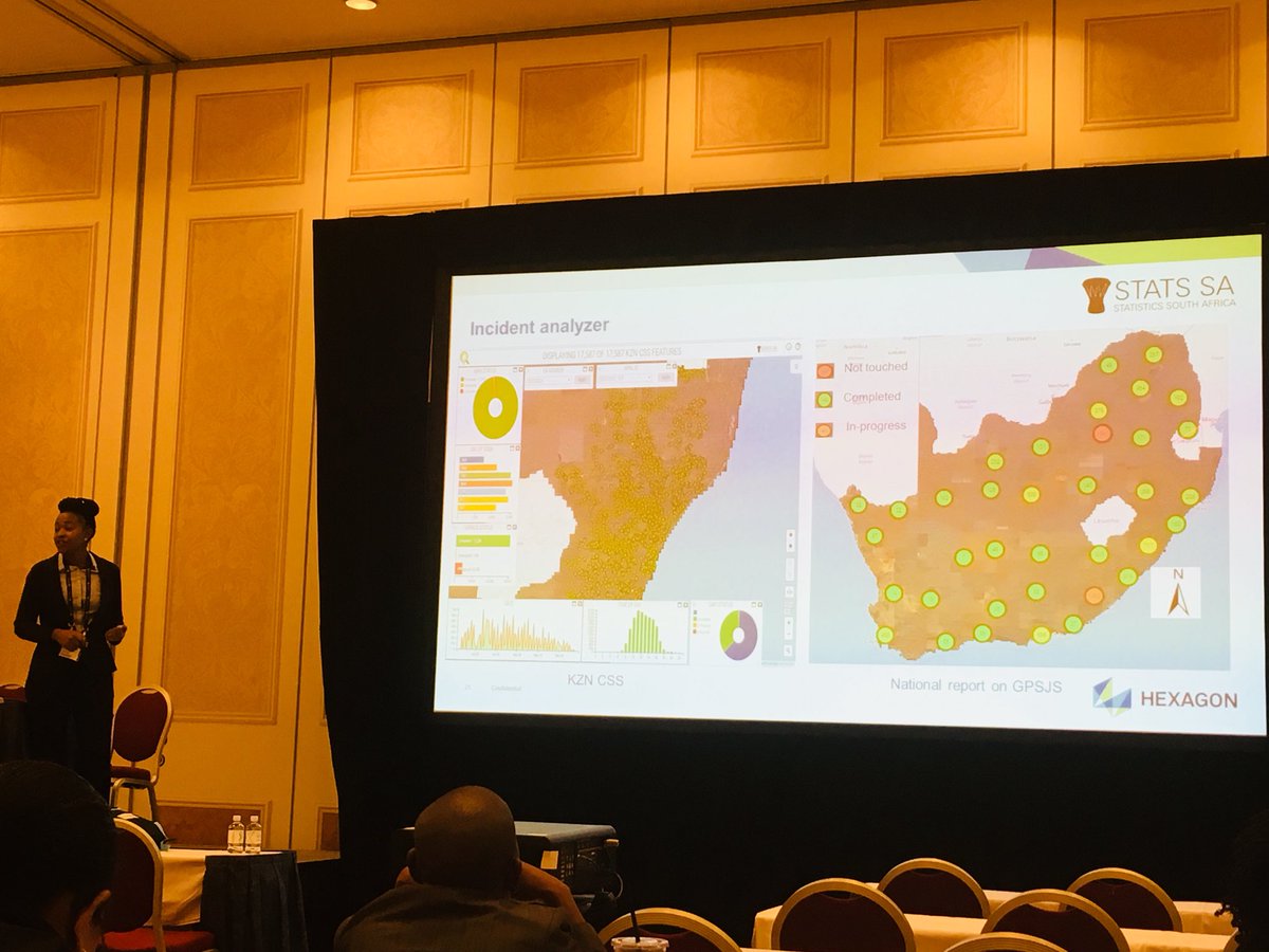 Nele_Coghe's tweet photo. .@HexGeospatial Smart Census solution has radically changed the census process in South Africa #HxGNLIVE https://t.co/CD2754daRA