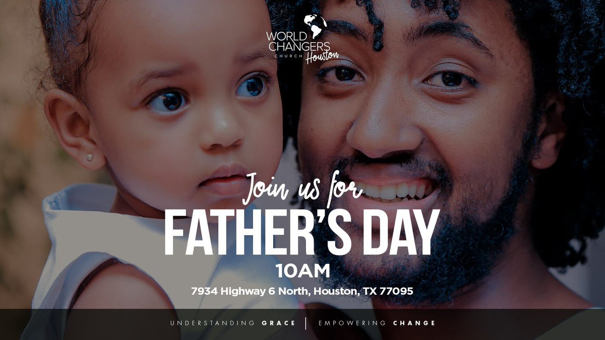 WCCHouston's tweet photo. We can't wait to see you and your dad! #worldchangers #wcchouston #fathersday2018 https://t.co/E4HapcUVp8
