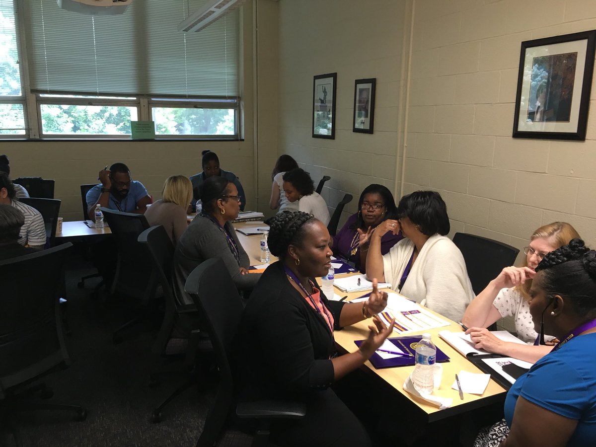 bszugelder's tweet photo. Enjoyed working this bright group of teachers today on shared instructional leadership. @MursionECU #educatorexcellencesummit https://t.co/OWCnSLwjVI