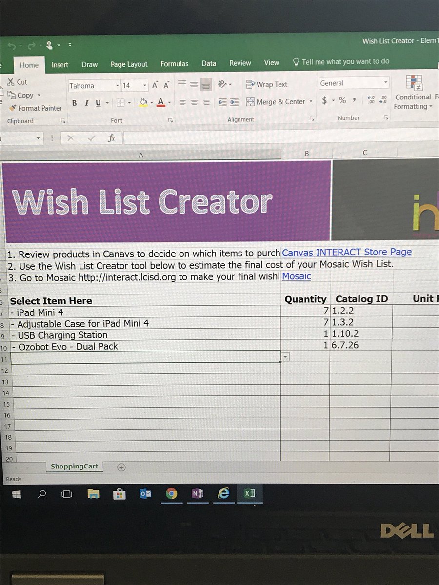 Ezy369's tweet photo. @DrThomasRandle Thank you for making this wishlist possible. We are definitely blessed to be part of #TeamLCISD! We have amazing CITS! https://t.co/jeImHay8ey