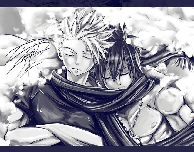 #fairytail #Gray #Lyon #art by zippi44