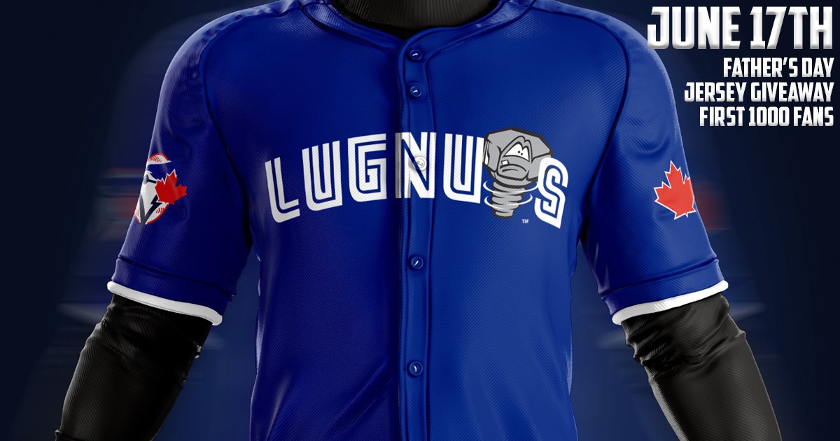 LansingLugnuts's tweet photo. SUNDAY! Come down to Cooley Law School Stadium to get your Father's Day Guerrero Jersey representing our father team and the father/son duo🔥! First 1,000 fans get one! 

Buy tickets🎟️➡️ https://t.co/HXPziIrq6n https://t.co/9OqKLQtSs0