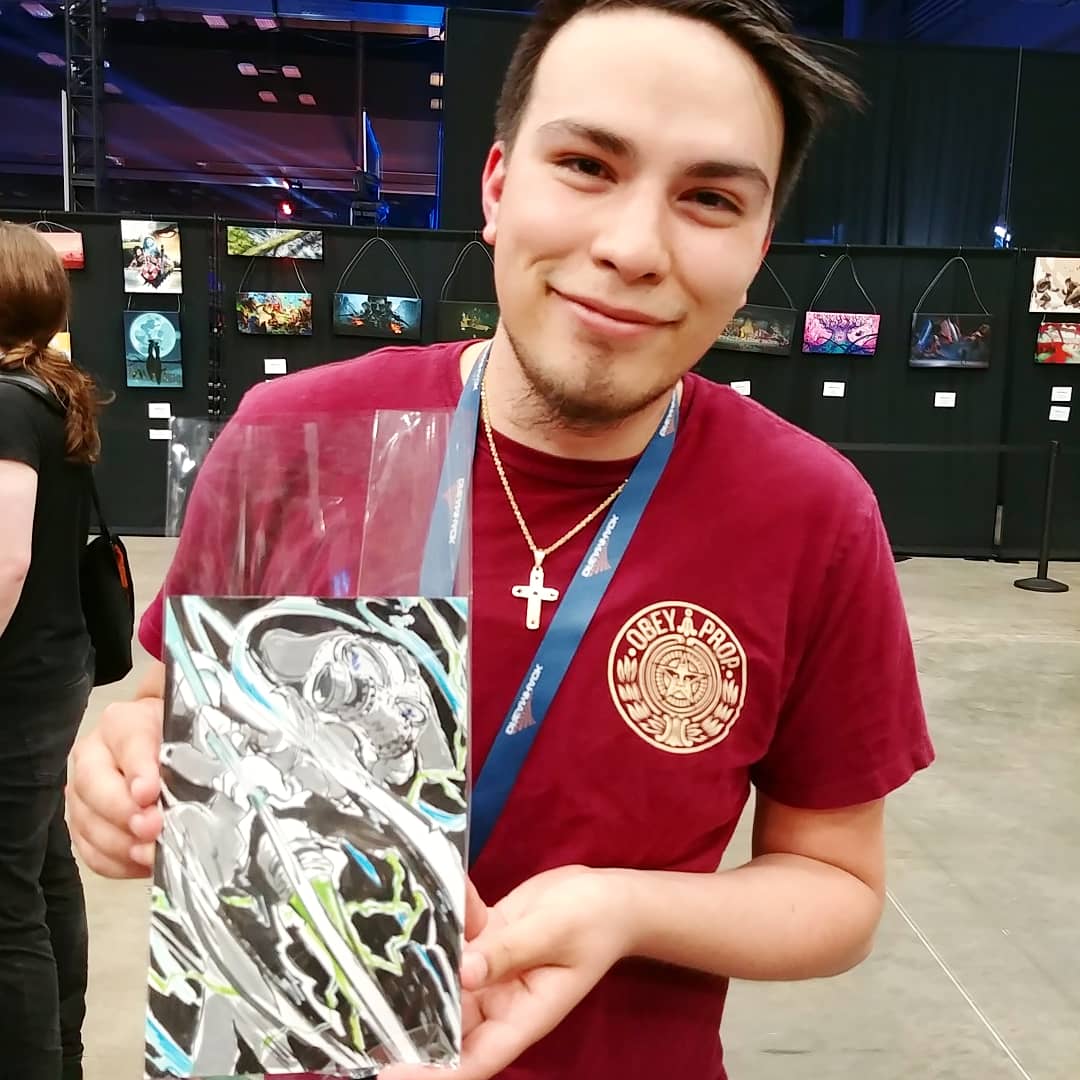 MistiousStar's tweet photo. Starting to post the commissions i did at DREAMHACK! This one is of Fizz Omega squad skin from League of legends!
#mistiousstar #mistiousstar_commissions #art #drawing #ink #artistontwitter #drawdaily #leagueoflegends #lol #fizz #omegasquadfizz #dreamhackaustin https://t.co/dkbGrdedrv