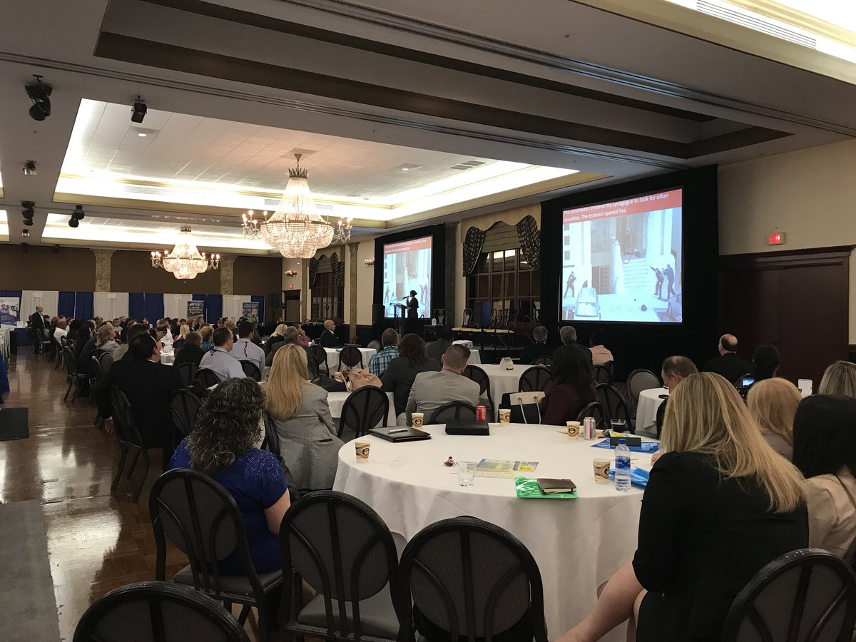 LulyBarr's tweet photo. #SFHHA   Israel Defense Force presenting at our Summit.  Thank you @FAU https://t.co/UO64H6VJEk