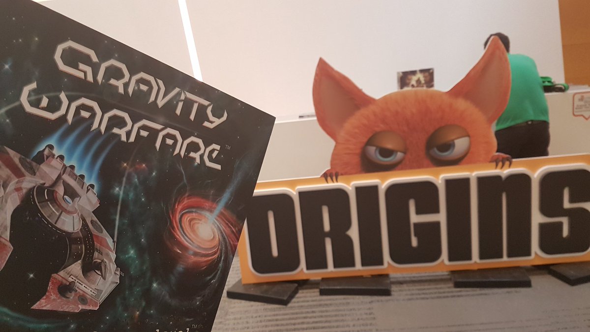 _GravityWarfare's tweet photo. #Gravitywarfare #Origins2018 #bgg #boardgames #tabletopgames https://t.co/xc3XY8DFLL