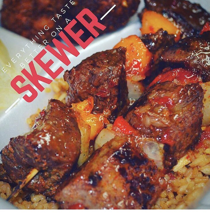 Nothing says lunch on a summer day like fresh off the grill steak #Skewers  🔥🍢&amp; ❄️ Cold 🥤 😋! Go see <a href="/skewu/">malcolm jerel askew</a> today from 11am-1:30pm @ 📍5215 N O Connor BLVD in Irving, Tx. #NTXFTA #GETTRUCKED