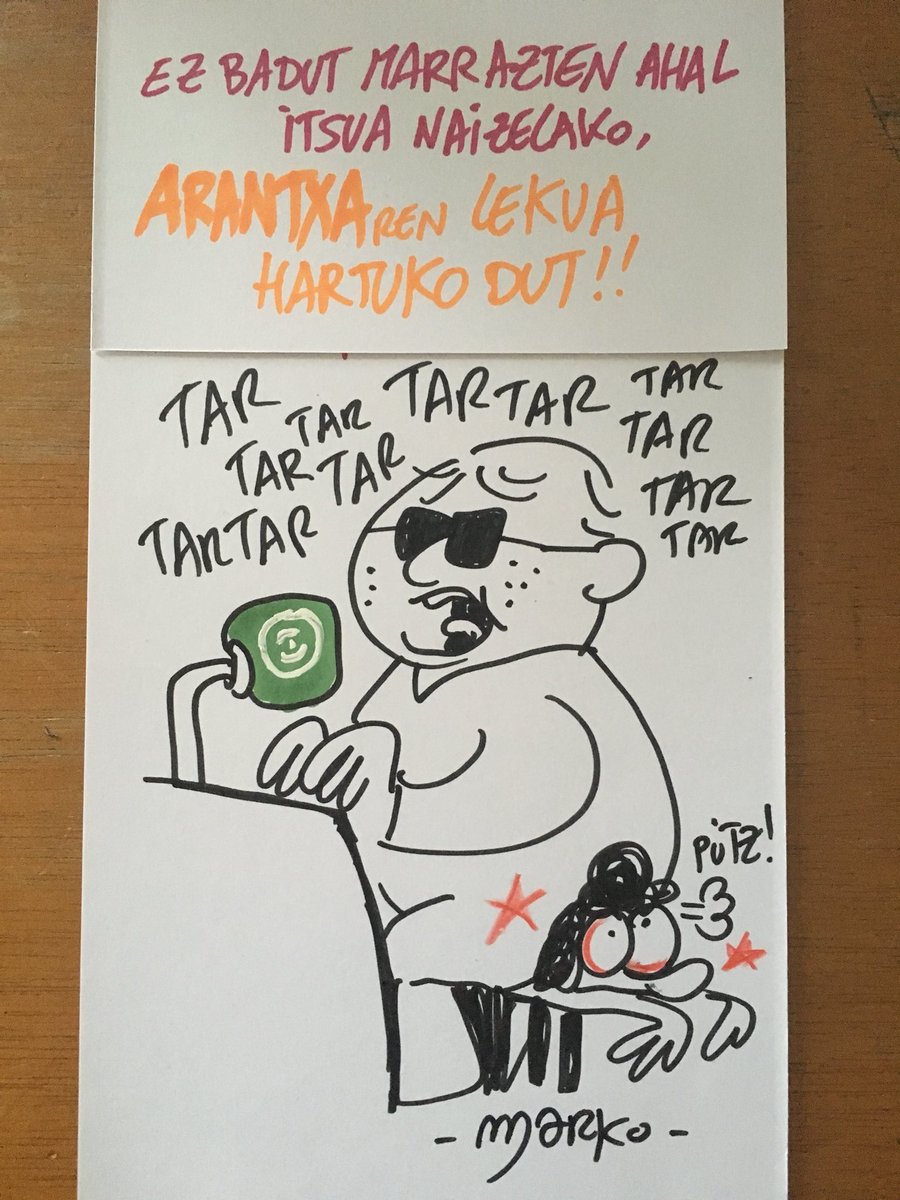 "Artea ez da inoiz hilko!" 
Marko kronikariaren azkena 

<a href="/gatobazka/">MARKO</a> <a href="/euskalirratiak/">Euskal Irratiak</a> #aiiii

euskalirratiak.eus/artea-ez-da-in…