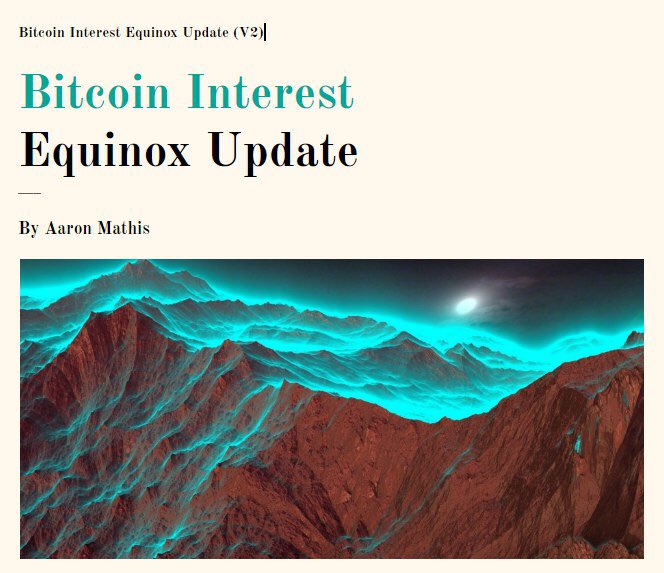 Bitcoin Interest Equinox Update V2 is in the works! Release date will be announced soon!

#BitcoinInterest #BCI #teamBCI #Bitcoin #BitcoinNews #CryptoNews #Blockchain #Technology #Savings #Staking #Interest #Cryptocurrency #Crypto #HODL <a href="/themineority/">The Mineority Group</a> #JoinTheFight #mineority