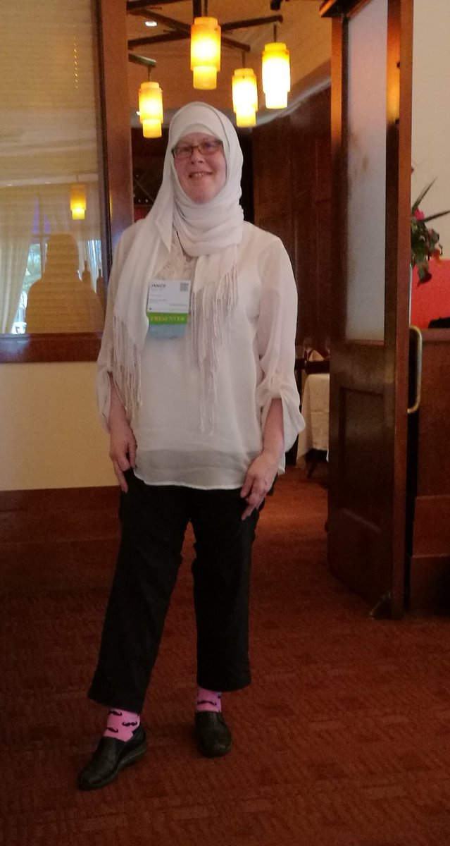 Hassanah2017's tweet photo. Room for Improvement and Compassion in Care? Look for #pinksocks at your next medical/health conference! Thank you for sharing the movement @nickisnpdx @Ali_HHNYC @RasuShrestha I was the only #pinksockTribe member I encountered @IPFCC #IPFCCConference https://t.co/jNWkrchQns