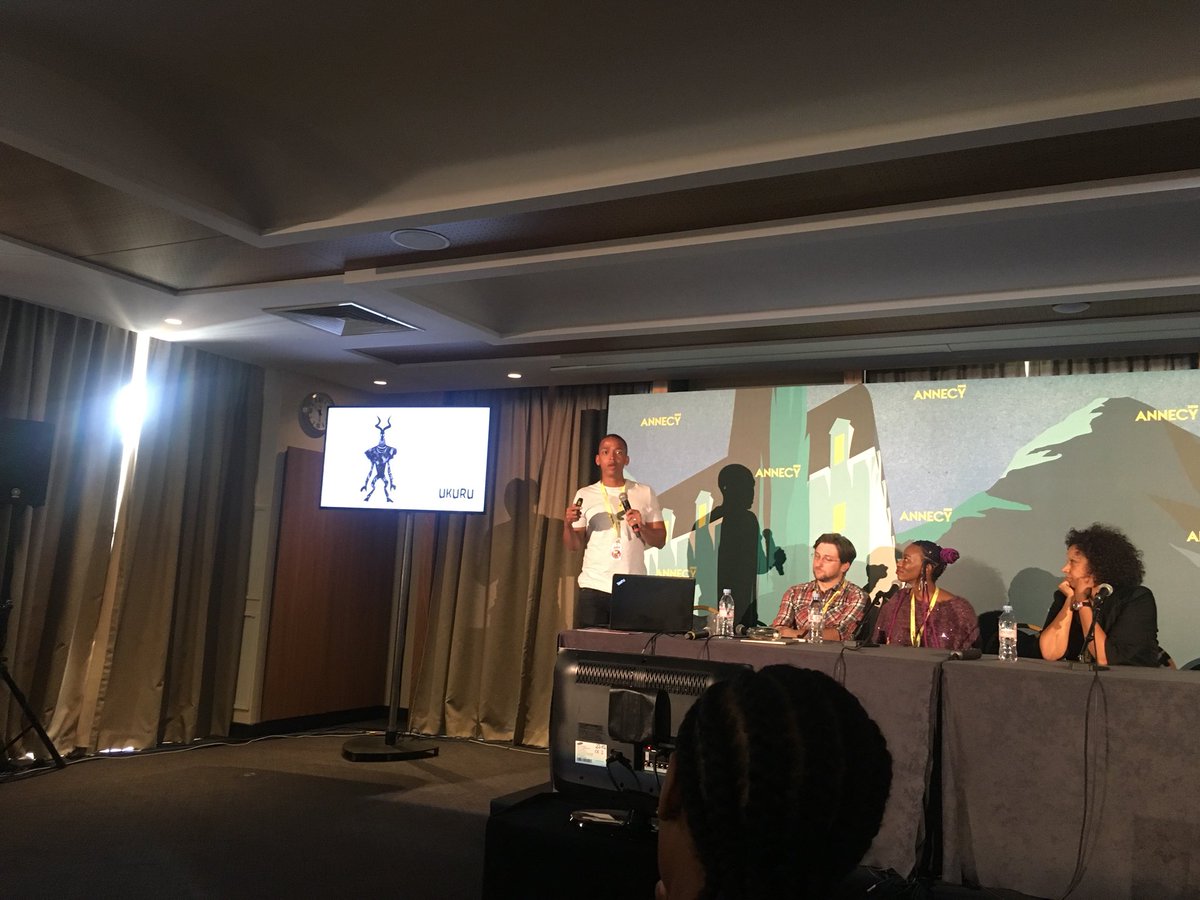 nfvfsa's tweet photo. SA animation showcase @annecyfestival, first project #Ukuru https://t.co/82D3f1WFH5