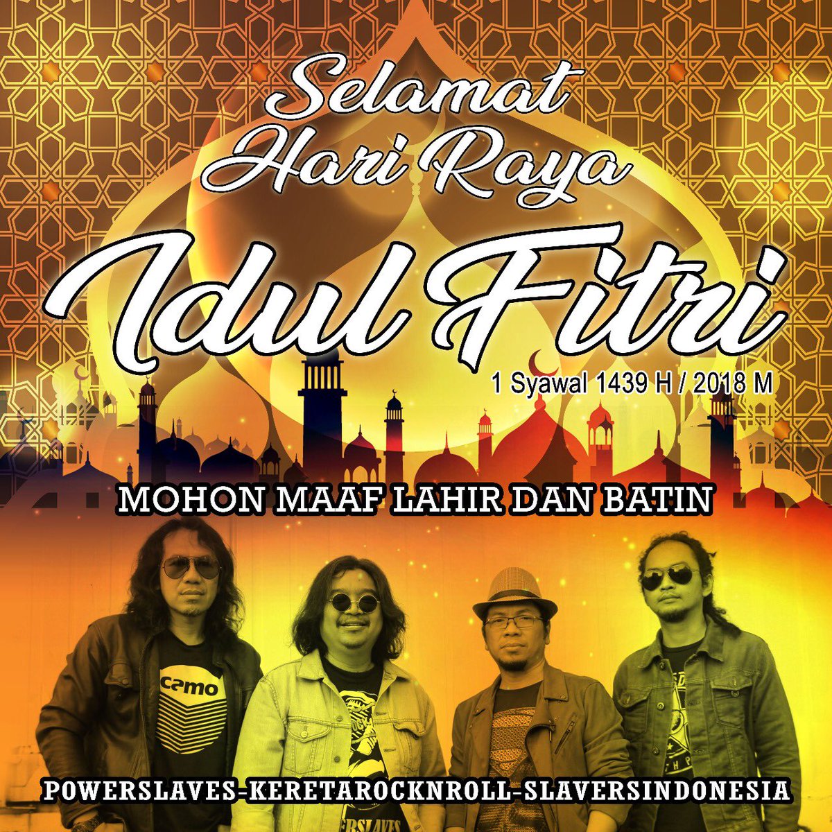 Selamat Hari Raya Idul Fitri 1439 H, Mohon maaf lahir dan batin