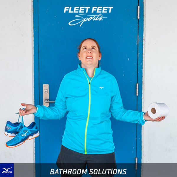 "Getting out in the Summer for a long run and suddenly having the urge to go number 2 and all the bathrooms are closed and you start looking for places and possibilities just in case there is nothing you can do. " #runnerproblems #mizunorunning #runwithmizuno #fleetfeetsports