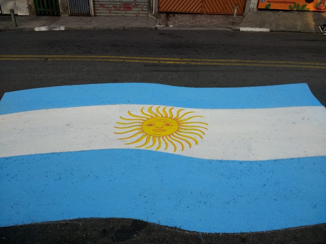 TalissonGavioes's tweet photo. Começou a copa! #Argentina 🇦🇷🔵⚪️ https://t.co/oEPZD0dU5o